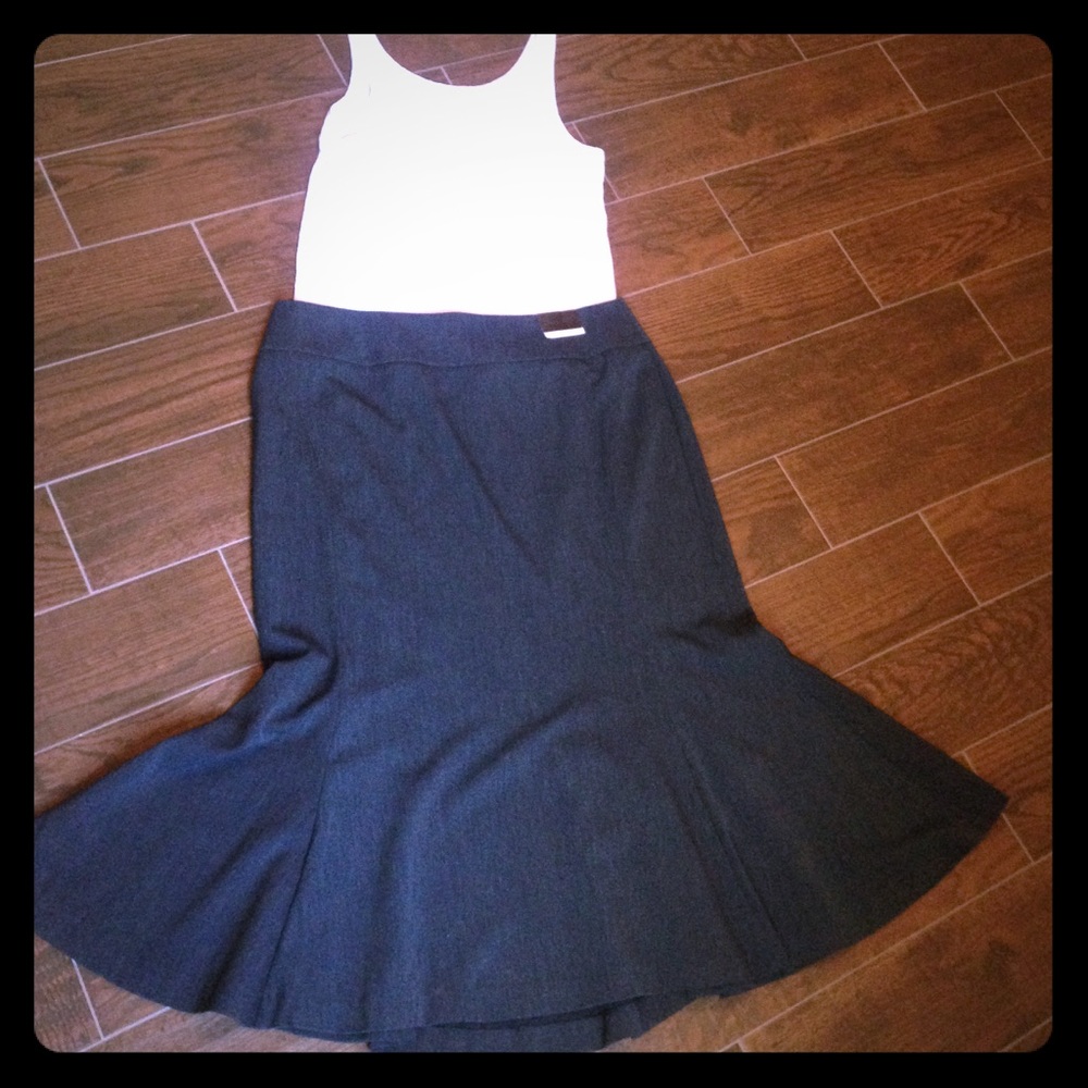 🌸Sale🌸 NWT Lane Bryant Grey Maxi skirt size 20